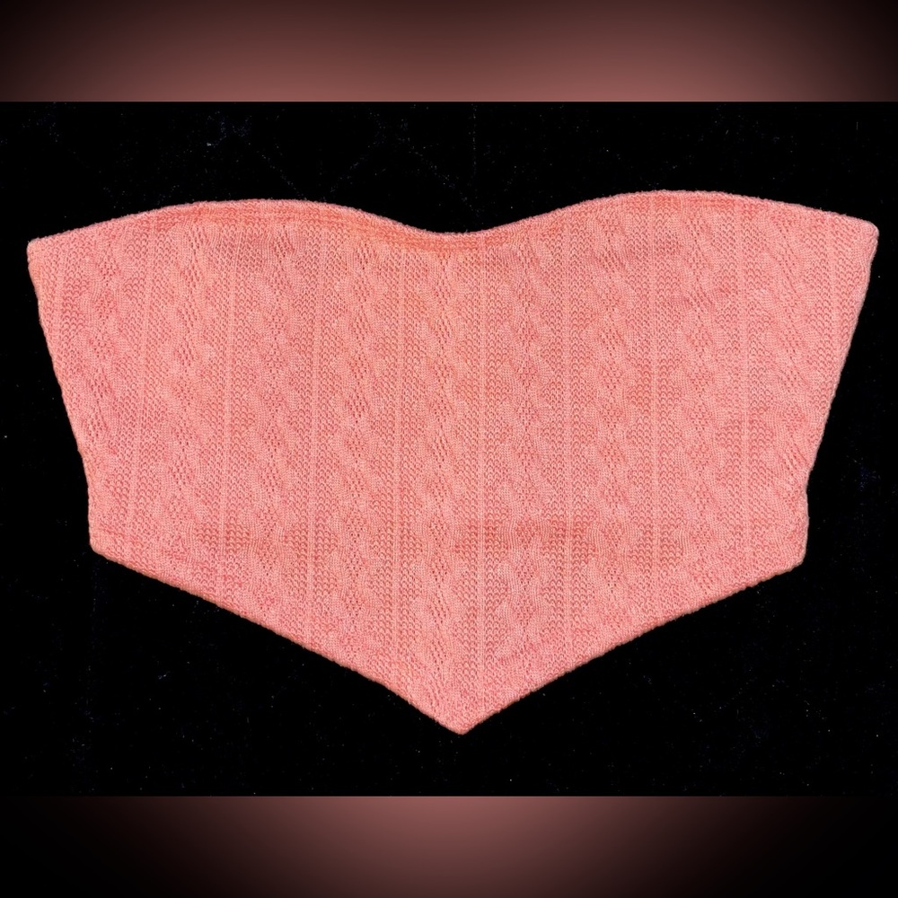 Women’s Large Dusty Rose Bandeau Top